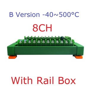 8ch DC 8-30V PT100 RTD RS485 Módulo de sensor de temperatura Modbus RTU Colector de resistencia térmica de platino-40 ~ 500C - Product Image 5