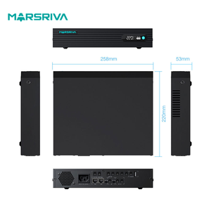 MarsrivaミニDCオンラインUPSユニバーサルアダプター1電源コードリチウム電池220V入力ネットワーク無停電電源 - Product Image 4