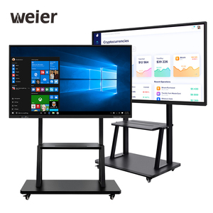 Weier 55 Inch <strong>All</strong>-<strong>in</strong>-<strong>One</strong> Conference Smart Board Factory Price USB Serial Interface 10 Touch <strong>Portable</strong> Digital LCD Screen <strong>Computer</strong> - Product Image 5