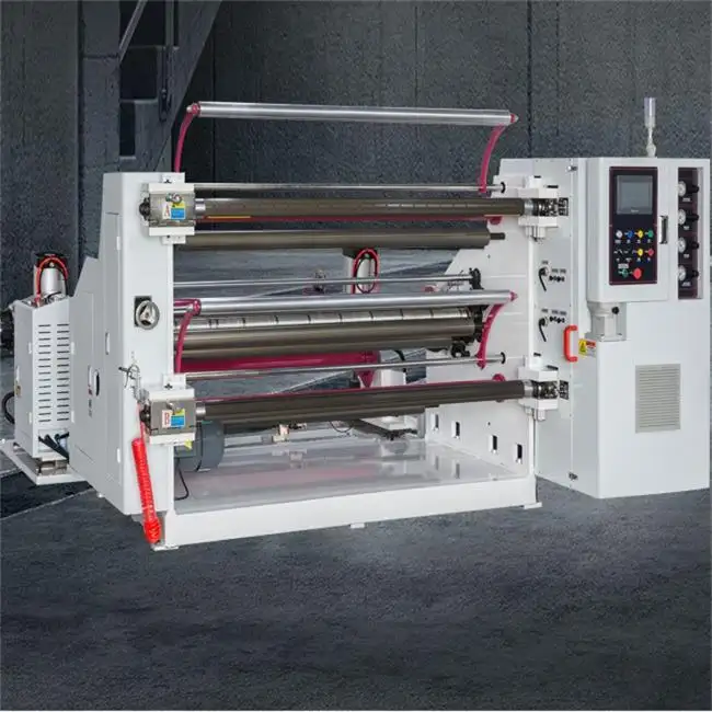 1600mm स्वत: क्षैतिज प्रकार के कागज slitter rewinding मशीन