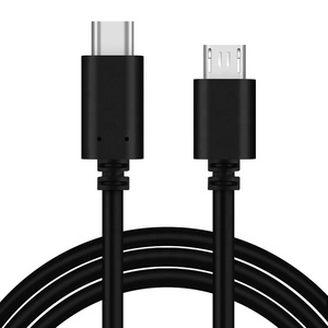 รองรับการชาร์จอย่างรวดเร็วและข้อมูล USB Type C ไปยัง USB Micro B port สาย2.0 1M - Product Image 3