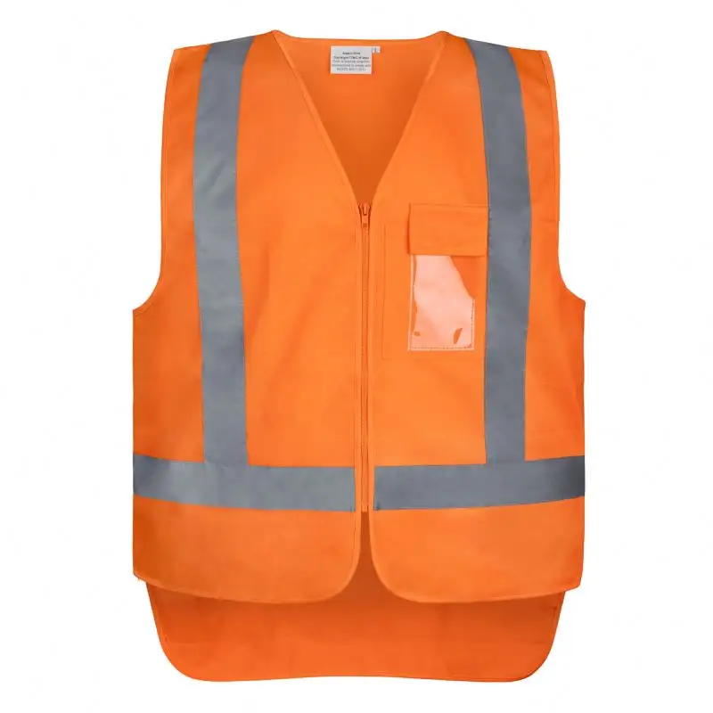 Tùy chỉnh 100% polyester Hi VIS an toàn vest chất lượng tốt phản chiếu vest