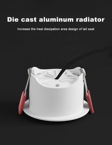 GL-D-009P Gledopto 12W RGB + CCT ZigBee gömme renk downlight App kontrol akıllı gömme aydınlatma Google ev LED Pot ışıkları - Product Image 4