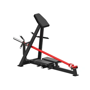 T型バックエクステンションローイングトレーナーインクラインレベル列Tバープレートロードスタンディングマシン重量挙げプルバックトレーニング用 - Product Image 6