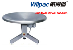包装系统机器用304不锈钢收集旋转水平和垂直旋转台 - Product Image 3