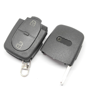 A-udi A2 A3 A4 A6 A8 B5 RS4 TT 1994-2004 Quattro FlipリモートカーキーシェルケースカバーノーカットCR1616ホルダー - Product Image 2