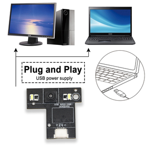 Düşük maliyetli 0.3MP 1/9 inç GC0309 HD kamera modülü VGA CMOS sensör 30FPS dizüstü QR kod tarayıcı Mini USB kamera modülü OEM - Product Image 4
