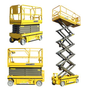 Giá tốt 4-12M người đàn ông nâng lên thang máy điện nền tảng pin giá rẻ Scissor Lift - Product Image 1