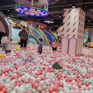 Attrezzature per parco giochi al coperto di grado commerciale Non tossico imbottito per bambini Soft Ball Blaster Arena FEC Entertainment per bambini - Product Image 4