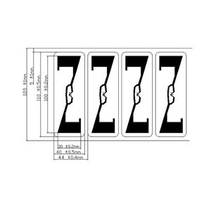 Long Range Passive 860-960 mhz Alien H3 9662 9654 9640 Wet <strong>Inlay</strong> ISO18000 6C <strong>UHF</strong> RFID Tag - Product Image 6
