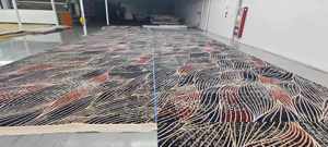 Chất Lượng Cao 100% Nylon In Thảm Chống Trượt Máy Làm Vòng Đống Dệt Kỹ Thuật Khách Sạn Nhà Văn Phòng Hành Lang Cầu Nguyện - Product Image 2