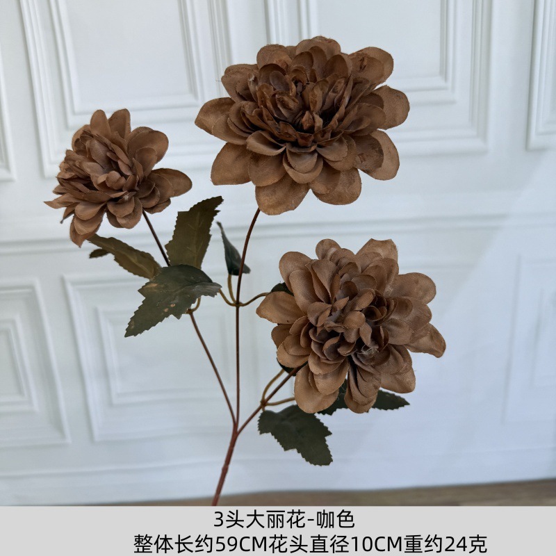 dahlia à 3 têtes