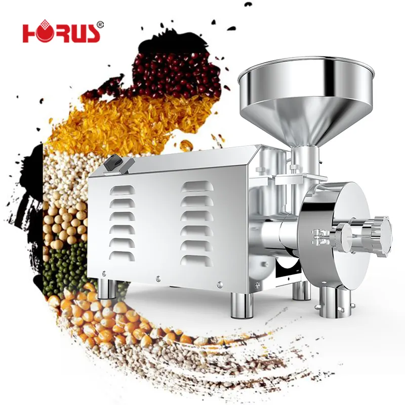 Horus HR-3000 Hot Sale Industrial Flour Mill Electric Maize Grinding Machine Wheat Flour Mill Plant