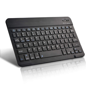 Miniteclado BT para tableta, teclado español recargable y ratón para ipad, para teléfono móvil, portátil, teclado inalámbrico retroiluminado - Product Image 2