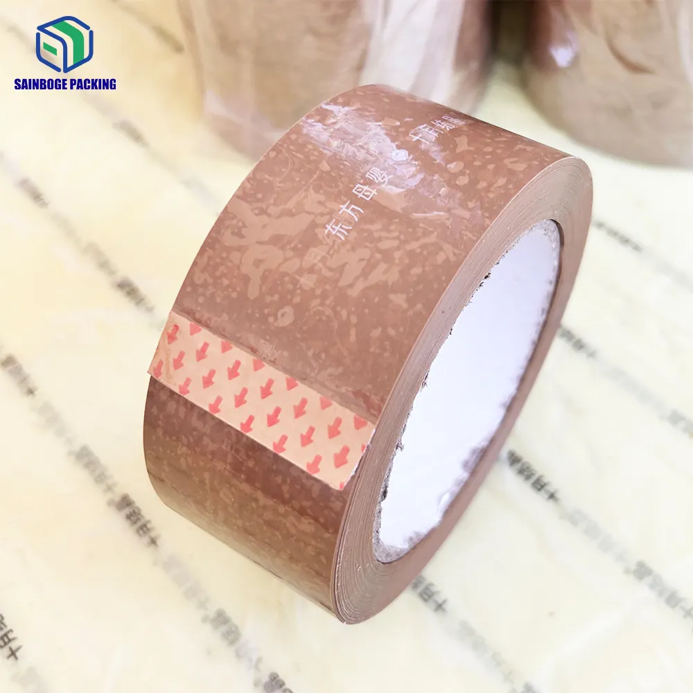 Tan Brown Chocolate Color Bopp Adhesive Packing Tape