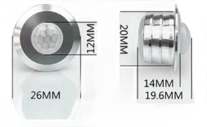 Sistema automático de controlador de iluminación de escalera inteligente con 20 tiras de led, sensor de movimiento PIR, sistema de controlador de iluminación de escalera LED - Product Image 3