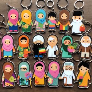 Özel hatıra bts hayvan tasarımcı Anime karakter Kawaii kedi temizle reçine plastik anahtarlık akrilik anahtarlık