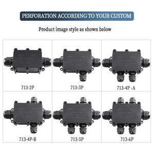 Miễn phí Mẫu IP68 ba cách Hộp nối điện g713 không thấm nước dây hộp nối cho ánh sáng đường phố - Product Image 2