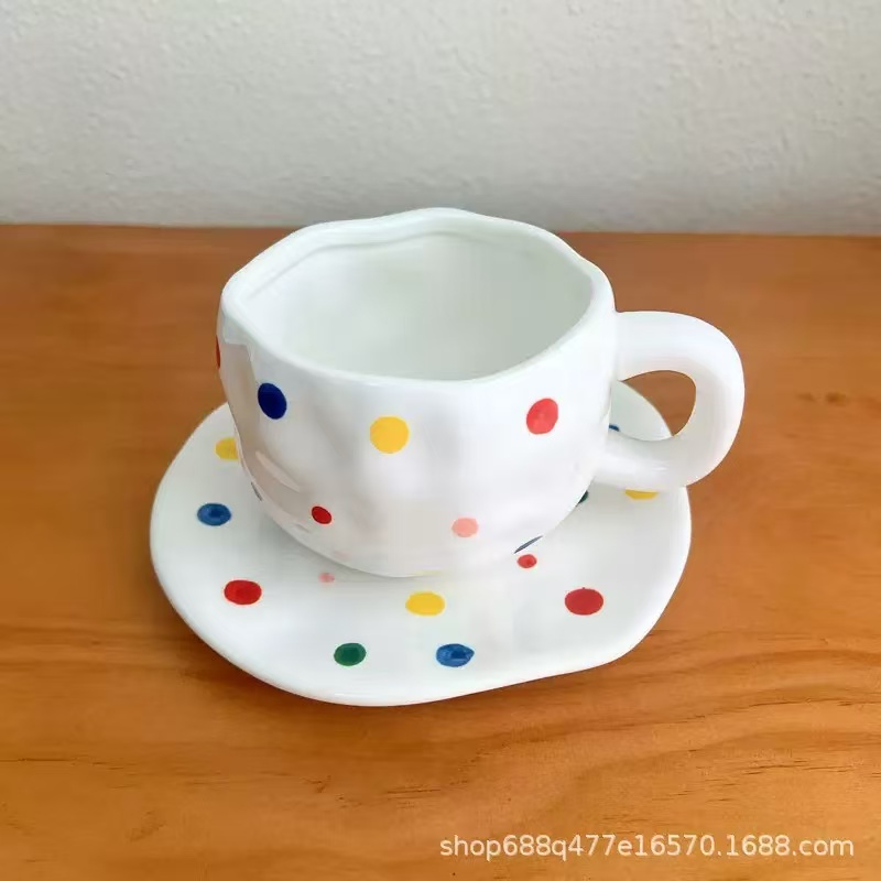 pois colorés verts