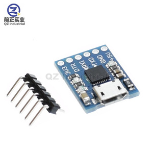 QZ Lager Großhandel Micro USB-Schnitts telle CP2102-Modul USB zu TTL USB zu serieller Schnitts telle UART STC Downloader - Product Image 5