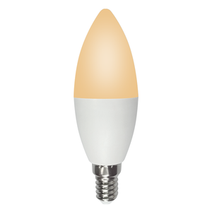 Banqcn E14 RGBW <span class=keywords><strong>LED</strong></span>-Kerzlicht für den Smart Home WLAN-Glasglocke mit Alexa-Sprachsteuerung warme weiße Emissionen Wechselstromversorgung ROHS CE