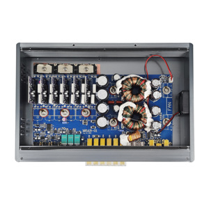 12v 6-ערוץ קול סאב מגבר מכונית שמע תדר מלא כוח שמע רכב תדר מלא עם שוברי אלומיניום