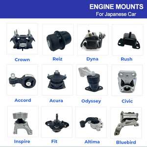 ยางติดเครื่องยนต์ Toyota Land Cruiser อะไหล่รถยนต์ยางหน้าสำหรับติดตั้งเครื่องยนต์ OEM: 12361-75070
