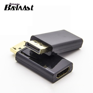 Stock de fábrica DP para adaptador HDMI DP Revolution hembra DisplayPort para HDMI 1080P Material metálico - Product Image 2