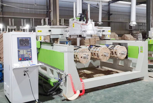 Gantry CNC Machining <strong>Center</strong> <strong>4</strong> Axis with 180 Degree a Axis Rotation for Wooden Veneer Chair Back Production Milling Machine - Product Image 5