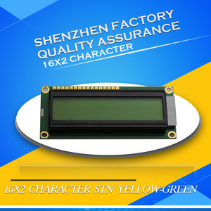 LCD 1602 LCD-BILDSCHIRM 16x2 Zeilen monochromes Zeichen LCD-Anzeige modul Bildschirm 16Pins 3V/5V - Product Image 6