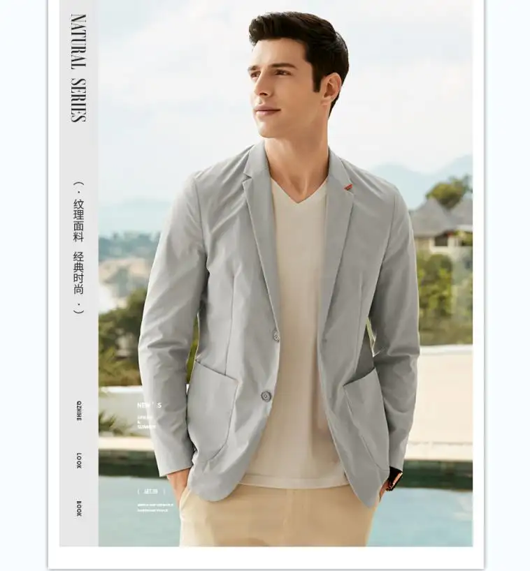 Abiti da uomo nuova versione coreana slim British fashion casual single suit jacket small suit trend Single Casual business