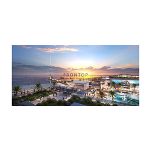 Centro commerciale di <span class=keywords><strong>Rendering</strong></span> 3D centro commerciale a uso misto che rende il Design 3D del centro commerciale urbano - Product Image 4