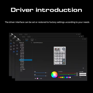 Teclados mecánicos numéricos inalámbricos Darmoshark K3 PRO BT, 19 teclas, intercambio en caliente, programación personalizada, teclado numérico RGB, teclados para juegos