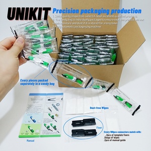 UNIKIT ESC250D SC/APC Optic Fiber Quick Connector Single Mode Fast Connector For FTTH Compatible With 4G And Wi-Fi <strong>Networks</strong>