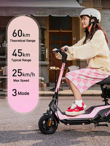 สกู๊ตเตอร์ไฟฟ้าสำหรับผู้ใหญ่2023 uifi Pro 48V 12Ah 10นิ้วระยะสูงสุด60กม. และเซ็นเซอร์ความเร็วสูงสุด25กม./ชม. อัจฉริยะพร้อมที่นั่ง - Product Image 3