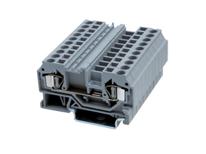 OEM ODM CHIKU RST 6 TWIN/PE Push-In Jaula Tira de alimentación Enchufe Bloque de terminales de riel DIN Conexión de resorte Conector eléctrico - Product Image 2