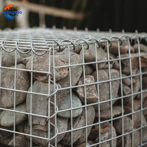Mạ kẽm nhúng nóng 2x1x0.5m Hàn gabion hộp gabion giỏ đá Lồng hàng rào vườn giá - Product Image 6