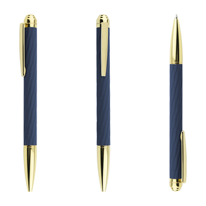 Top Quality Metal <strong>Brand</strong> Ballpoint Pens Heavy Twist Pen with Custom Rubber Color Design Soft Holding Good <strong>Writing</strong> for VIP Gift - Product Image 6