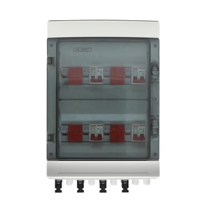 500V <strong>4</strong> <strong>Input</strong> <strong>4</strong> <strong>Output</strong> Solar Photovoltaic PV <strong>Combiner</strong> Box Protection DC Fuse MCB SPD Waterproof Box IP65 With Lightning