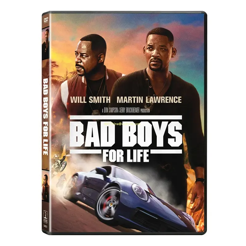 Bad Boys Set kotak DVD, 1 Disc film seri TV pabrik grosir diskon besar produsen Disk Blue Ray