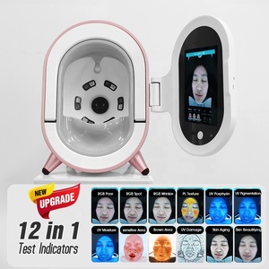 2025 <strong>Best</strong> Selling 12 in 1 Home Use 3D Digital Intelligent <strong>Face</strong> Scanner Skin Analyzer Machine - Product Image 2