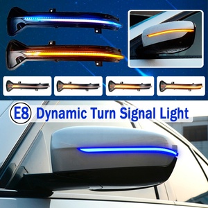 2Pcs <span class=keywords><strong>LED</strong></span> דינמי הפעל אות אור צד מראה האחורית אור עבור BMW 5 6 7 8 3 סדרת G38 G30 G31 G11 G12 G14 G15 G20 M5