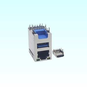 ベースT USB-A取り外し可能タイプC RJ45 30U金メッキ高速イーサネットコネクタIEEE802.3標準EMIシールド1500 + ライフサイクル - Product Image 3