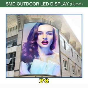 แผงไฟ LED โมดูลสำหรับโฆษณากลางแจ้งสีเต็มรูปแบบสินค้า P8สินค้า OEM ราคาดีสำหรับห้างสรรพสินค้า IP65กราฟิกขนาด8มม. SDK - Product Image 6