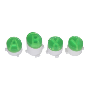Xboxシリーズコントローラー交換用のオリジナルの弾丸ボタンABXYボタンキットクリアグリーン - Product Image 2