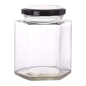 İçecekler için pürüzsüz yüzey çevre dostu cam kavanozlar 100ml-350ml kapasiteli vidalı kapak - Product Image 2