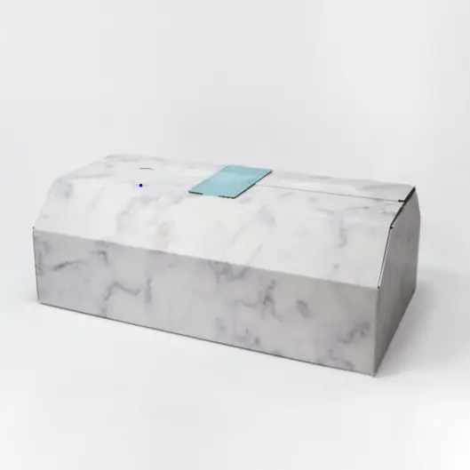 Custom Plain folding style Cardboard Coffins or Paper Coffins