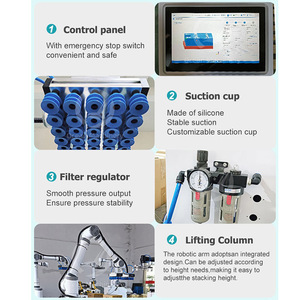 OCEAN Industry Cartón Paletizador Robot colaborativo Sistema de paletización Robot de apilamiento de palés Precio - Product Image 5