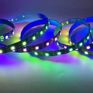 5V WS2812B indirizzabile RGB LED striscia 30 60 74 96 144LED/M programmabile Pixel luce per progetti interni esterni - Product Image 3