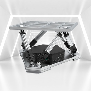 Simulador de máquinas de entretenimiento de diseño dinámico, plataforma de movimiento, multiángulo, 6 dof, 1000kg